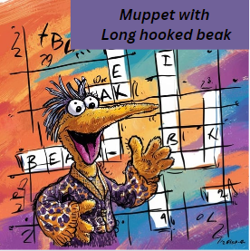 The Muppet with a Long Hooked Beak